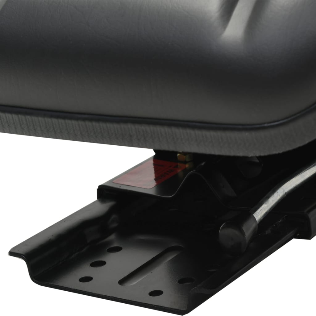 vidaXL Scaun de tractor cu suspensie Negru vidaXL Scaun de tractor cu suspensie Negru