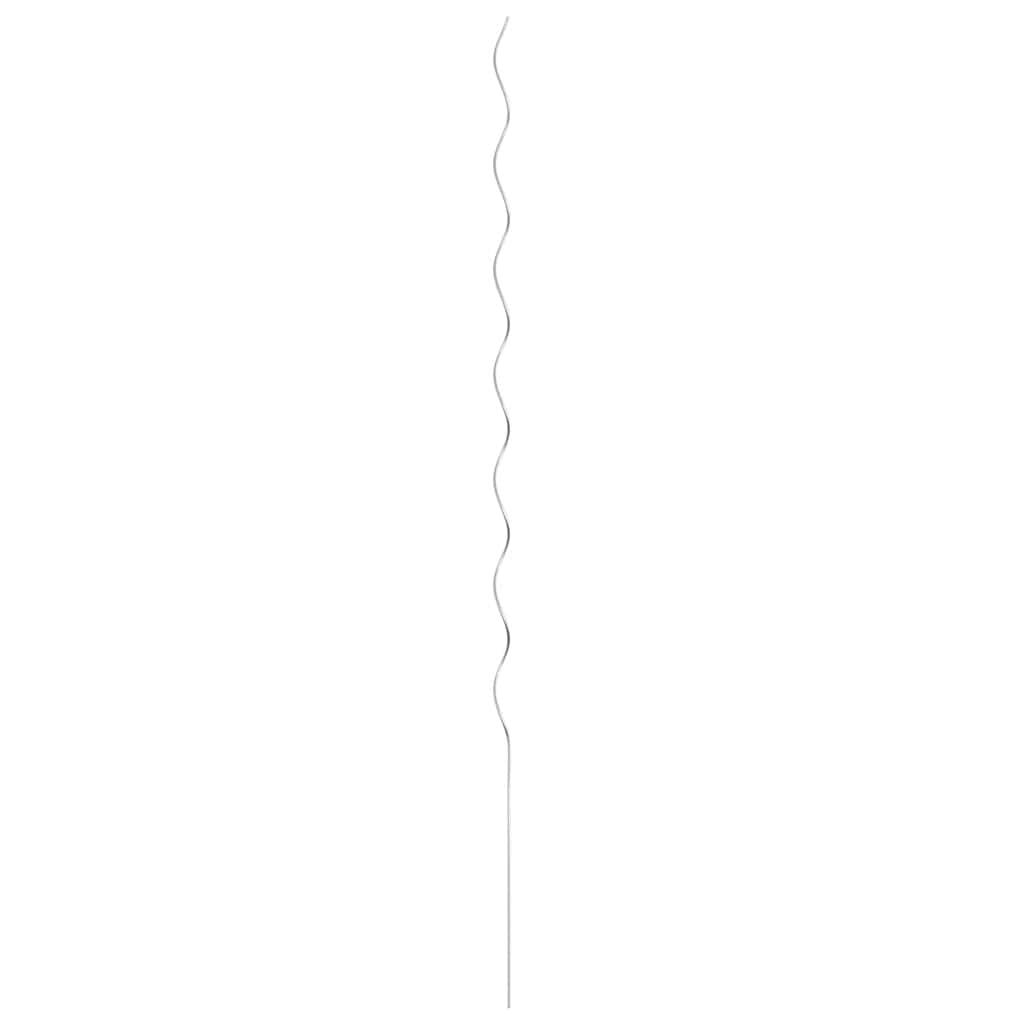 vidaXL Spirale pentru suport plante, 50 buc., 170 cm, oțel galvanizat vidaXL Spirale pentru suport plante, 50 buc., 170 cm, oțel galvanizat