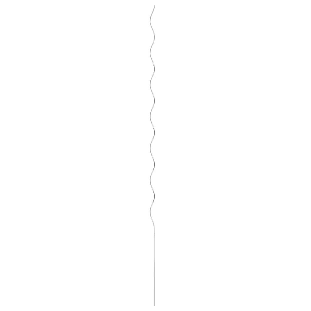 vidaXL Spirale pentru suport plante, 50 buc., 170 cm, oțel galvanizat vidaXL Spirale pentru suport plante, 50 buc., 170 cm, oțel galvanizat