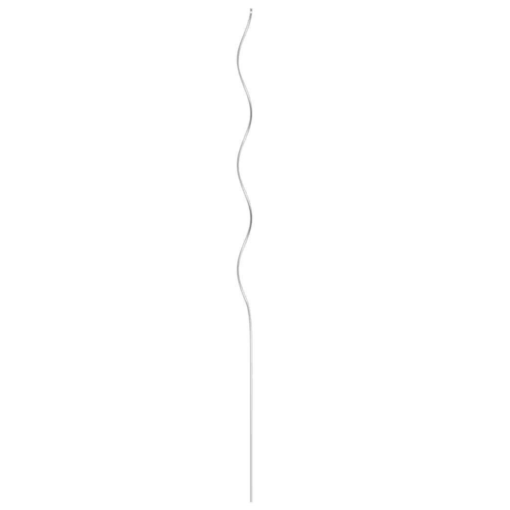 vidaXL Spirale pentru suport plante, 50 buc, 110 cm, oțel galvanizat vidaXL Spirale pentru suport plante, 50 buc, 110 cm, oțel galvanizat