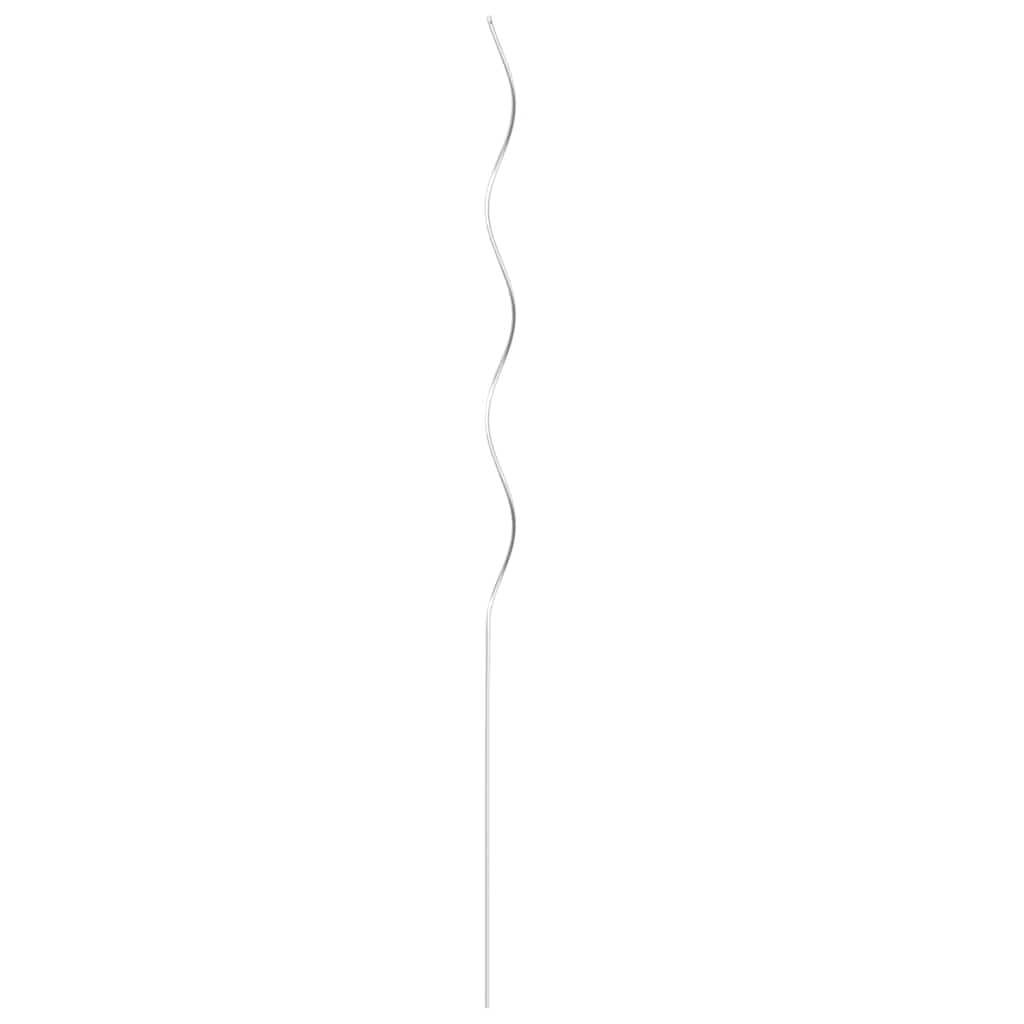 vidaXL Spirale pentru suport plante, 50 buc, 110 cm, oțel galvanizat vidaXL Spirale pentru suport plante, 50 buc, 110 cm, oțel galvanizat