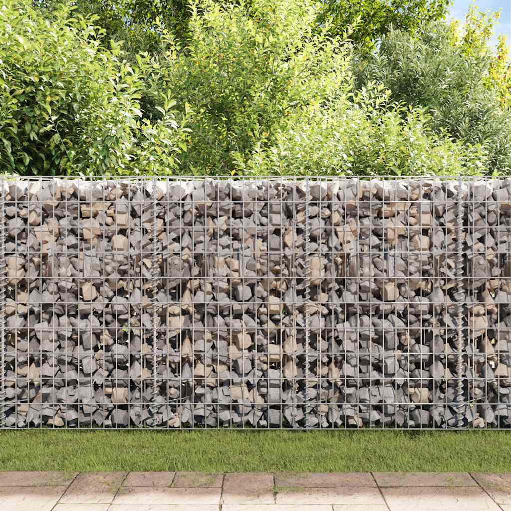 vidaXL Coș gabion, 120 x 30 x 100 cm, oțel galvanizat