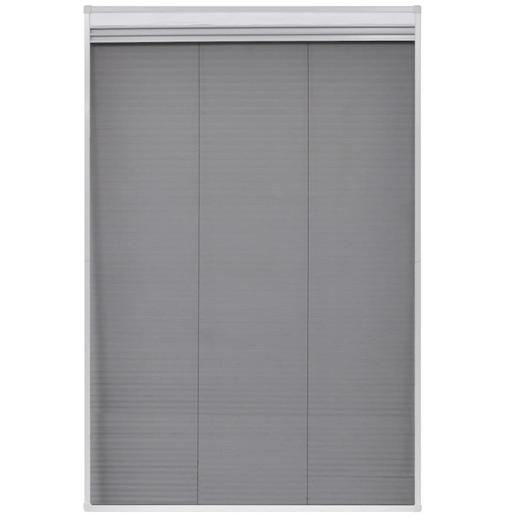 vidaXL Ecran insecte pentru ferestre, cu umbrar, aluminiu, 80x120 cm vidaXL Ecran insecte pentru ferestre, cu umbrar, aluminiu, 80x120 cm