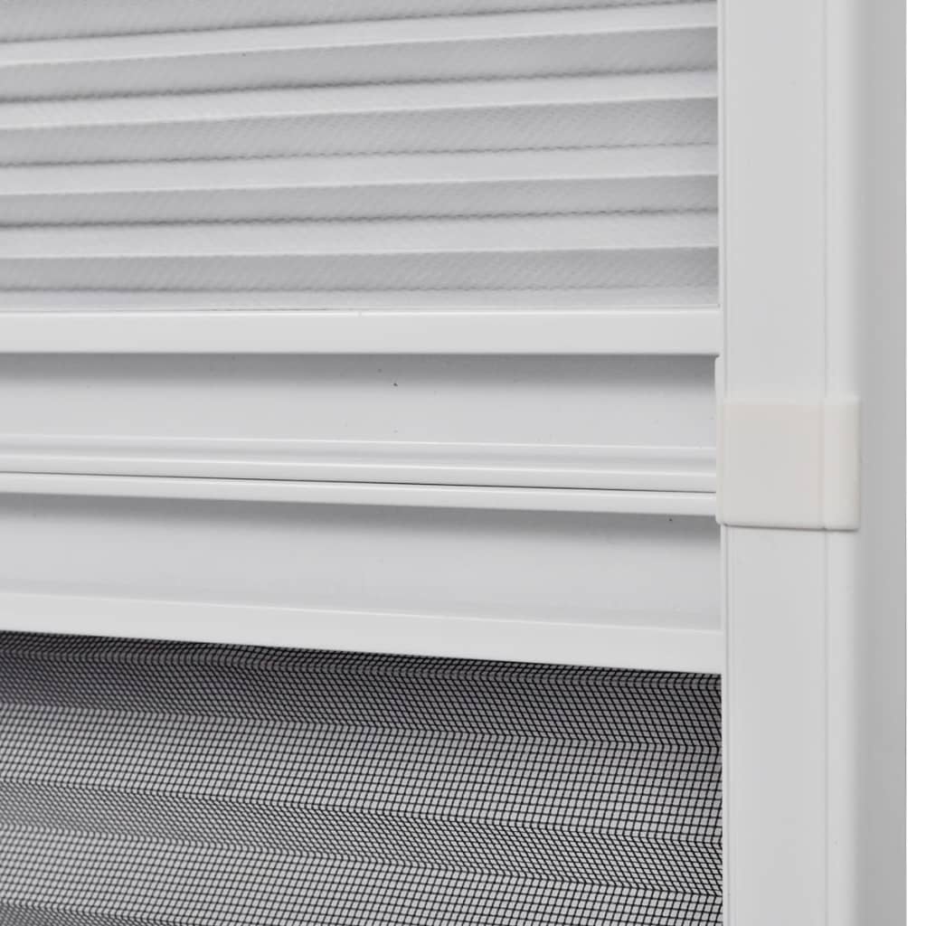 vidaXL Ecran insecte pentru ferestre, cu umbrar, aluminiu, 80x120 cm vidaXL Ecran insecte pentru ferestre, cu umbrar, aluminiu, 80x120 cm