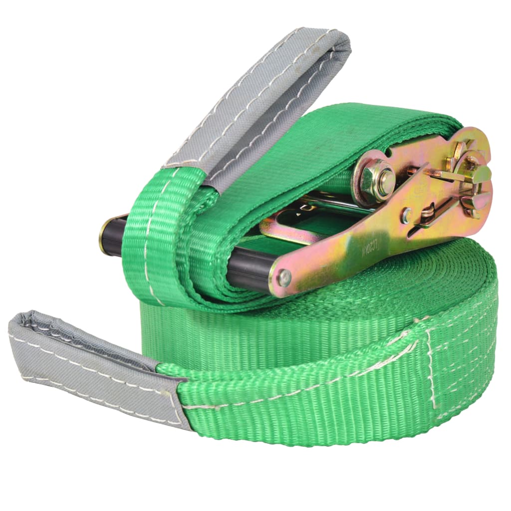 vidaXL Coardă echilibru, 15 m x 50 mm, 150 kg, verde
