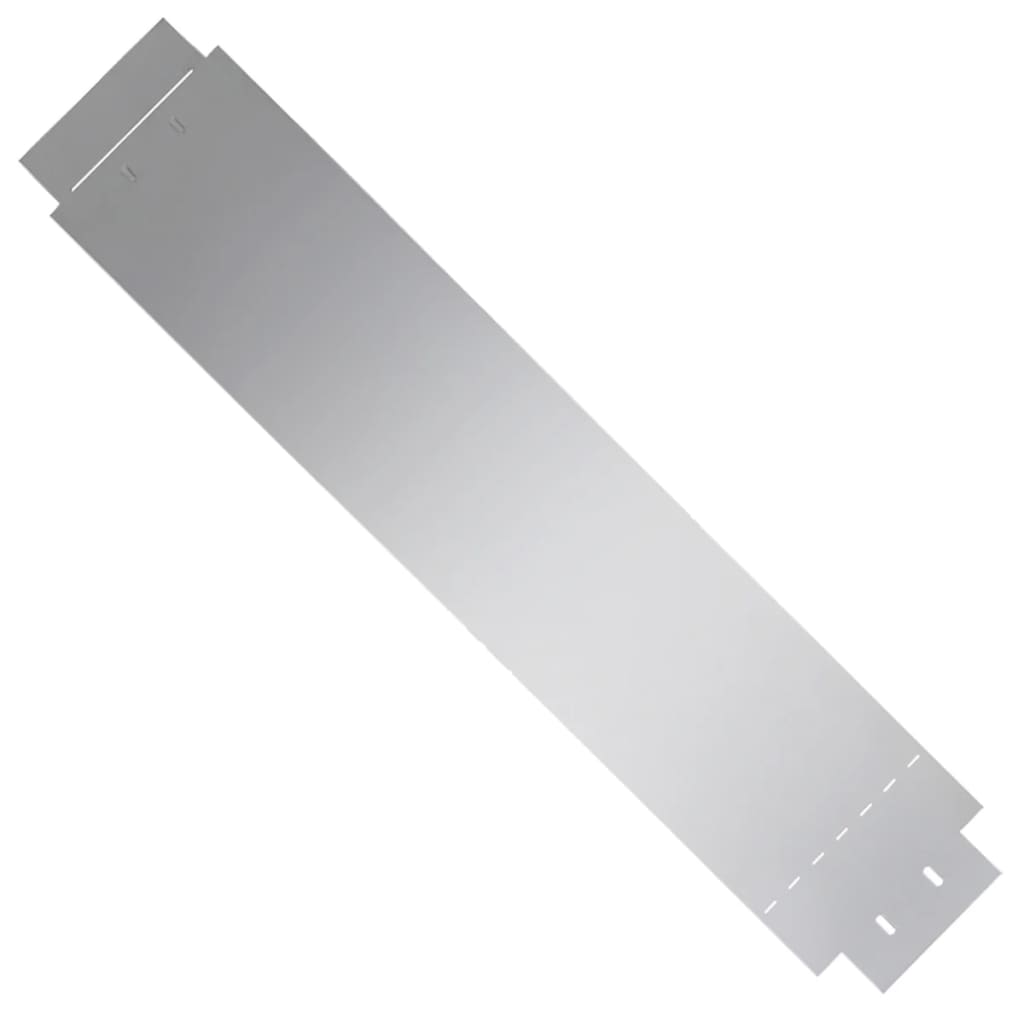 142668 vidaXL Garduri de gazon, 5 buc, oțel galvanizat, 100 x 19 cm 142668 vidaXL Garduri de gazon, 5 buc, oțel galvanizat, 100 x 19 cm