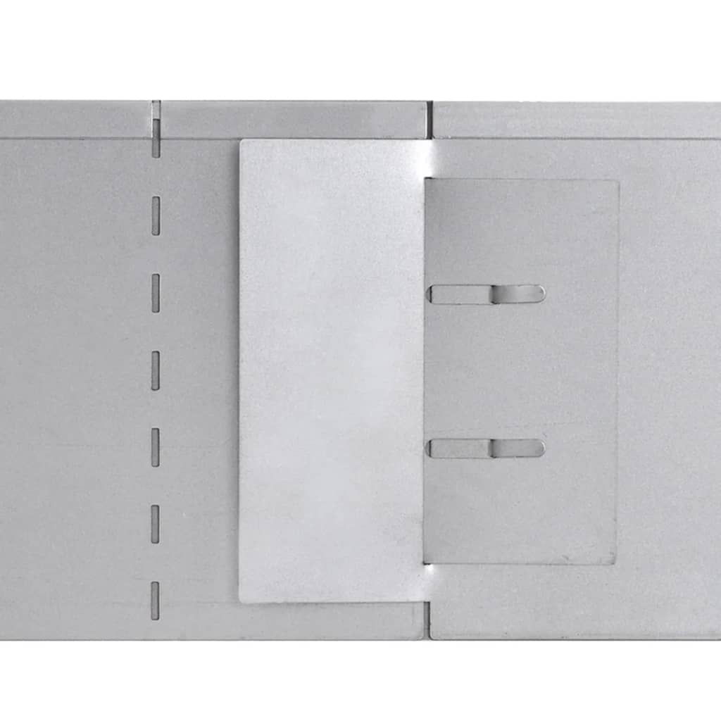 142668 vidaXL Garduri de gazon, 5 buc, oțel galvanizat, 100 x 19 cm 142668 vidaXL Garduri de gazon, 5 buc, oțel galvanizat, 100 x 19 cm