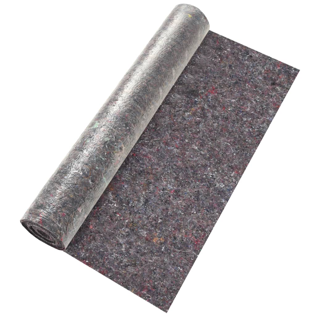 vidaXL Protecție antiderapantă podea zugravi 2 buc, 50m, 180g/m², gri vidaXL Protecție antiderapantă podea zugravi 2 buc, 50m, 180g/m², gri