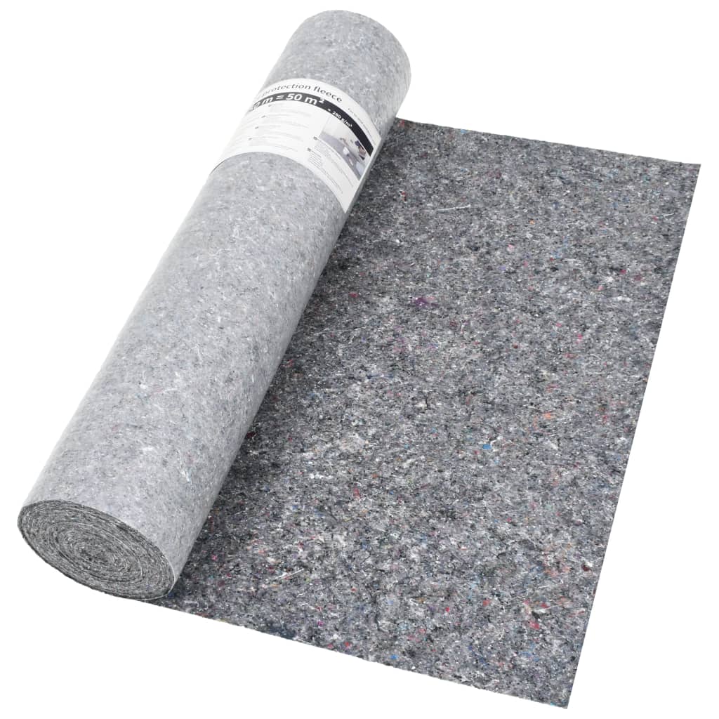 vidaXL Protecție antiderapantă podea zugravi, 50 m, 280 g/m², gri vidaXL Protecție antiderapantă podea zugravi, 50 m, 280 g/m², gri