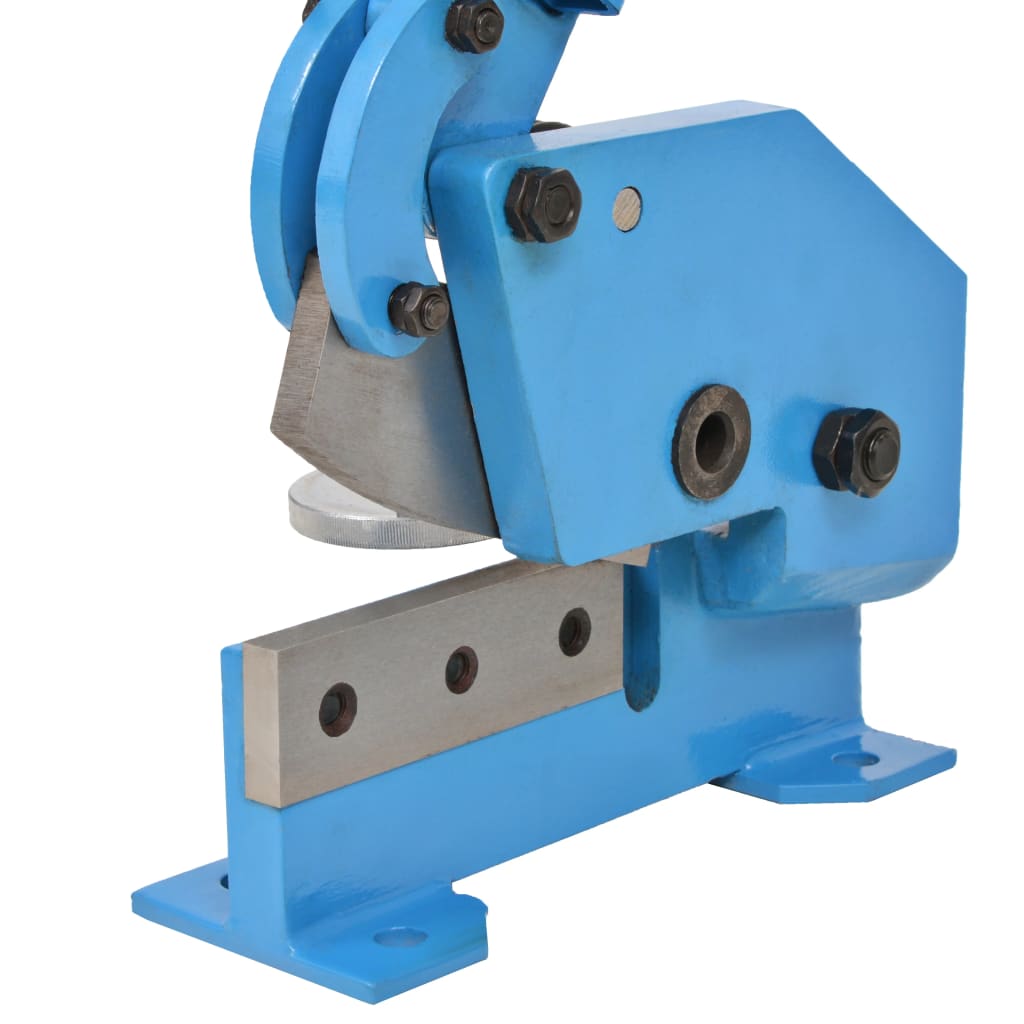vidaXL Foarfecă ghilotină pentru metal, 125 mm, albastru vidaXL Foarfecă ghilotină pentru metal, 125 mm, albastru