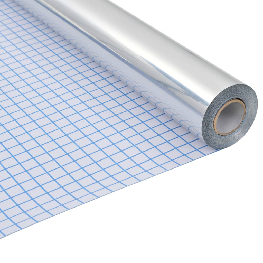 vidaXL Folie autocolantă cu efect de oglindă 0,9x5 m vidaXL Folie autocolantă cu efect de oglindă 0,9x5 m