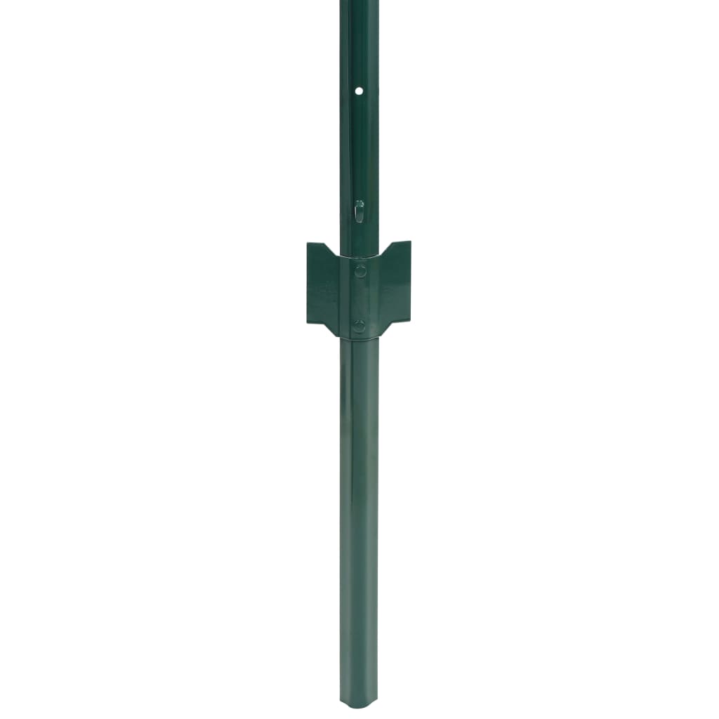 vidaXL Gard Euro, verde, 20 x 1,5 m, oțel vidaXL Gard Euro, verde, 20 x 1,5 m, oțel