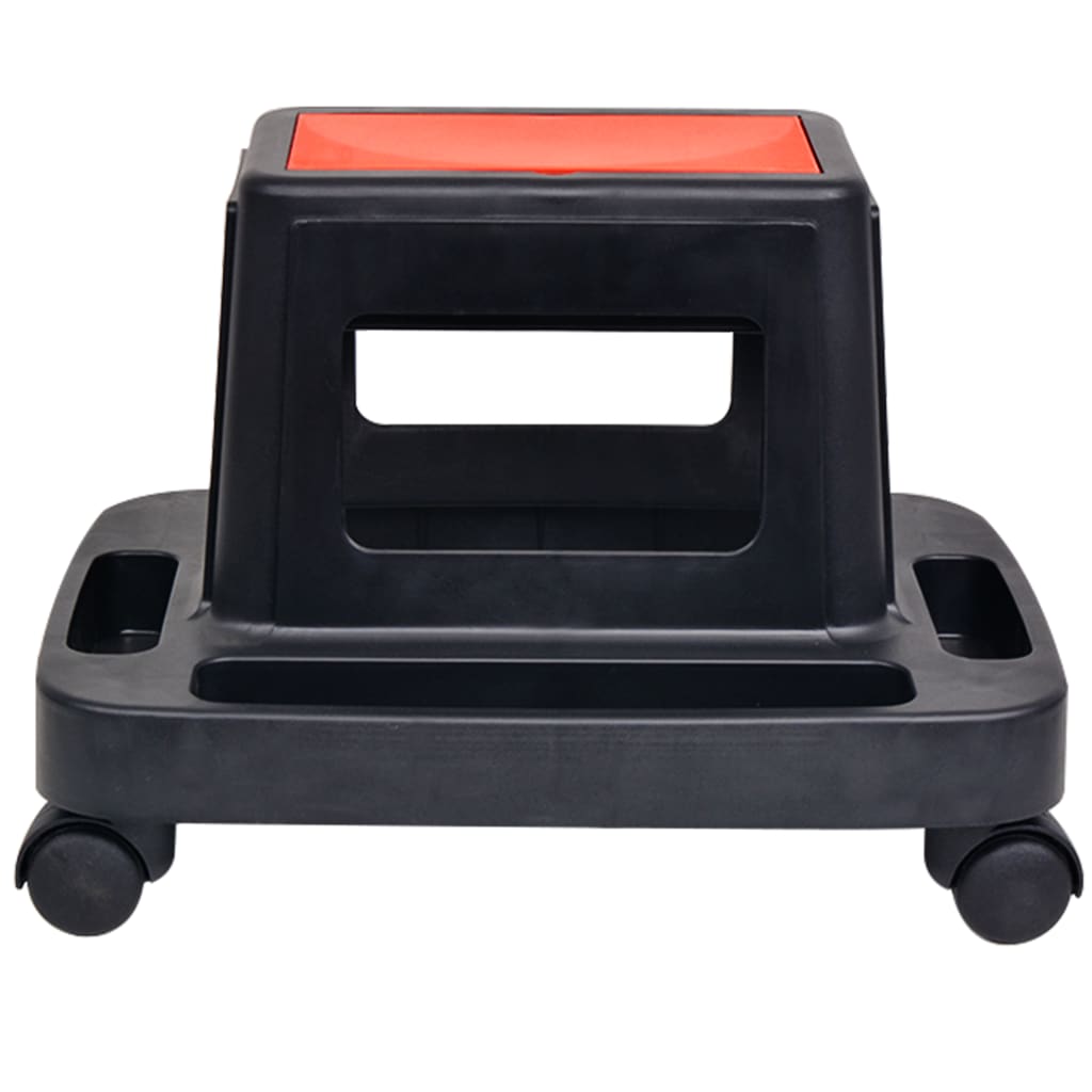 vidaXL Scaun de atelier mobil cu depozitare, 150 kg vidaXL Scaun de atelier mobil cu depozitare, 150 kg
