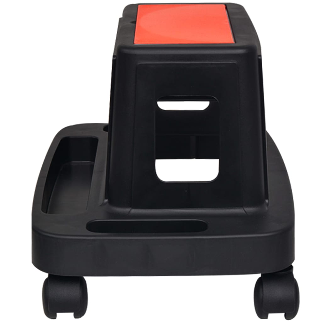 vidaXL Scaun de atelier mobil cu depozitare, 150 kg vidaXL Scaun de atelier mobil cu depozitare, 150 kg