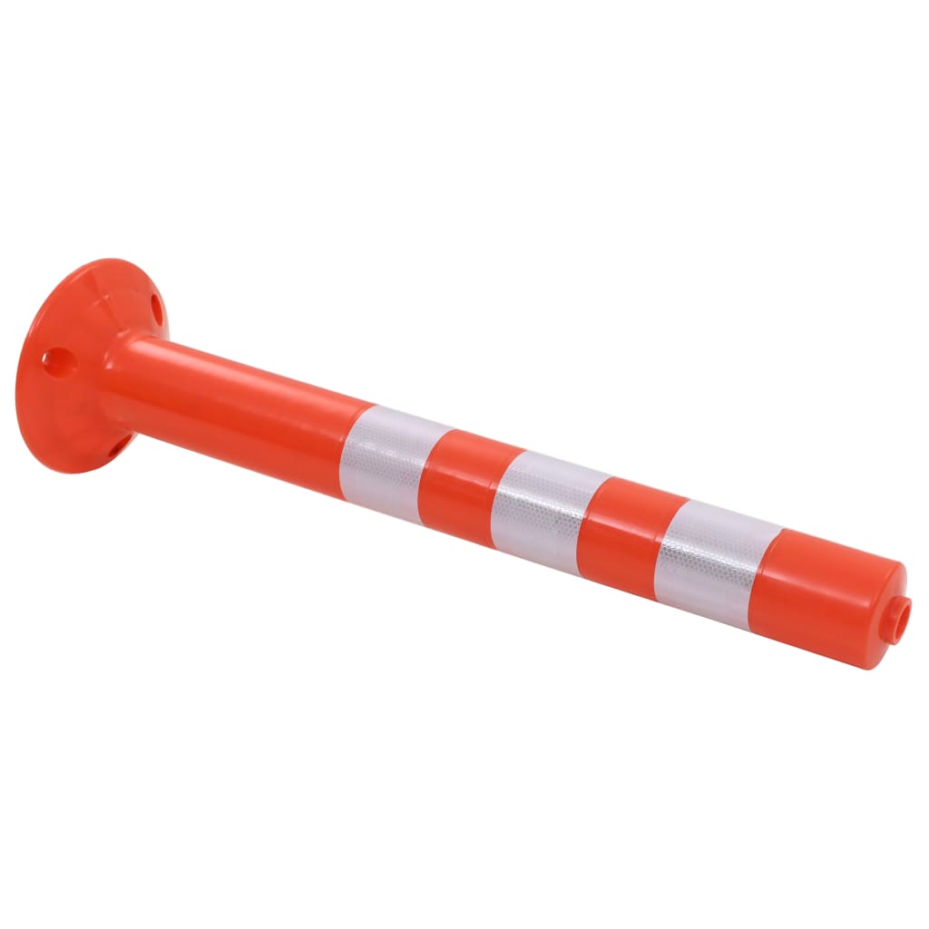 vidaXL Baliză control trafic, 2 buc., plastic, 75 cm vidaXL Baliză control trafic, 2 buc., plastic, 75 cm