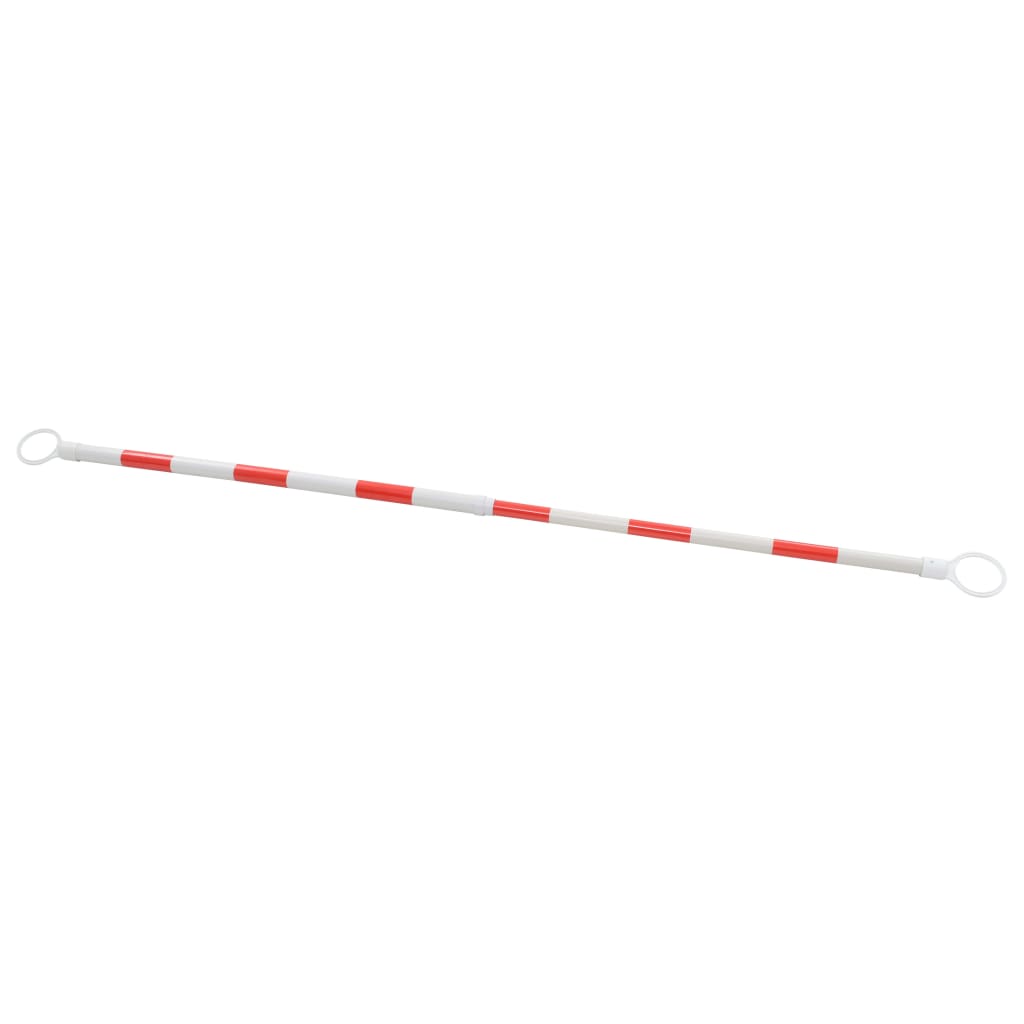 vidaXL Baliză rutieră retractabilă, 2 buc., 116-197 cm, plastic vidaXL Baliză rutieră retractabilă, 2 buc., 116-197 cm, plastic