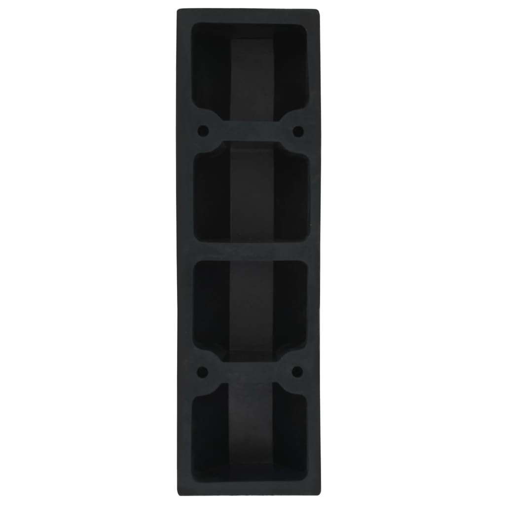 vidaXL Limitatoare parcare, 2 buc., 49x15x9 cm, cauciuc vidaXL Limitatoare parcare, 2 buc., 49x15x9 cm, cauciuc