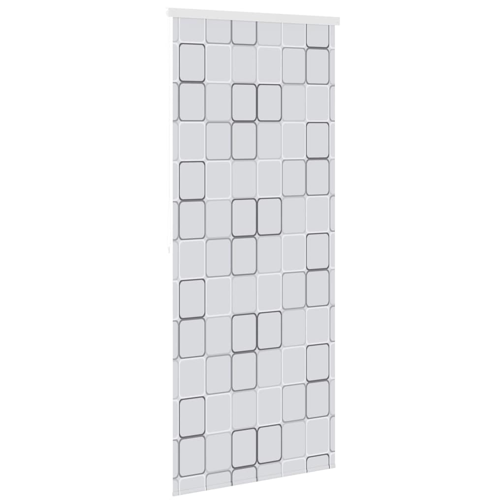 vidaXL Jaluzea roletă de duș 80x240 cm Model pătrate vidaXL Jaluzea roletă de duș 80x240 cm Model pătrate