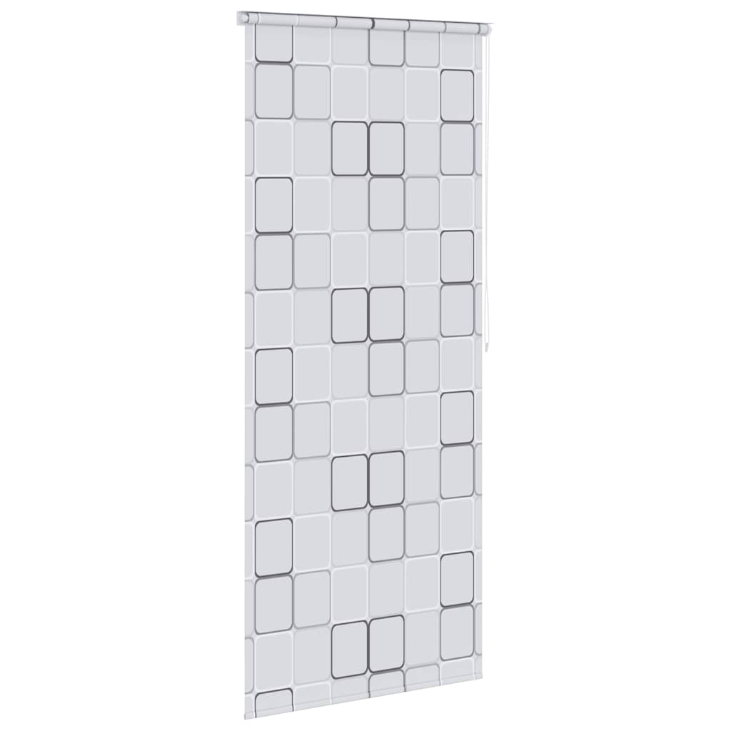 vidaXL Jaluzea roletă de duș, model pătrate, 120x240 cm vidaXL Jaluzea roletă de duș, model pătrate, 120x240 cm