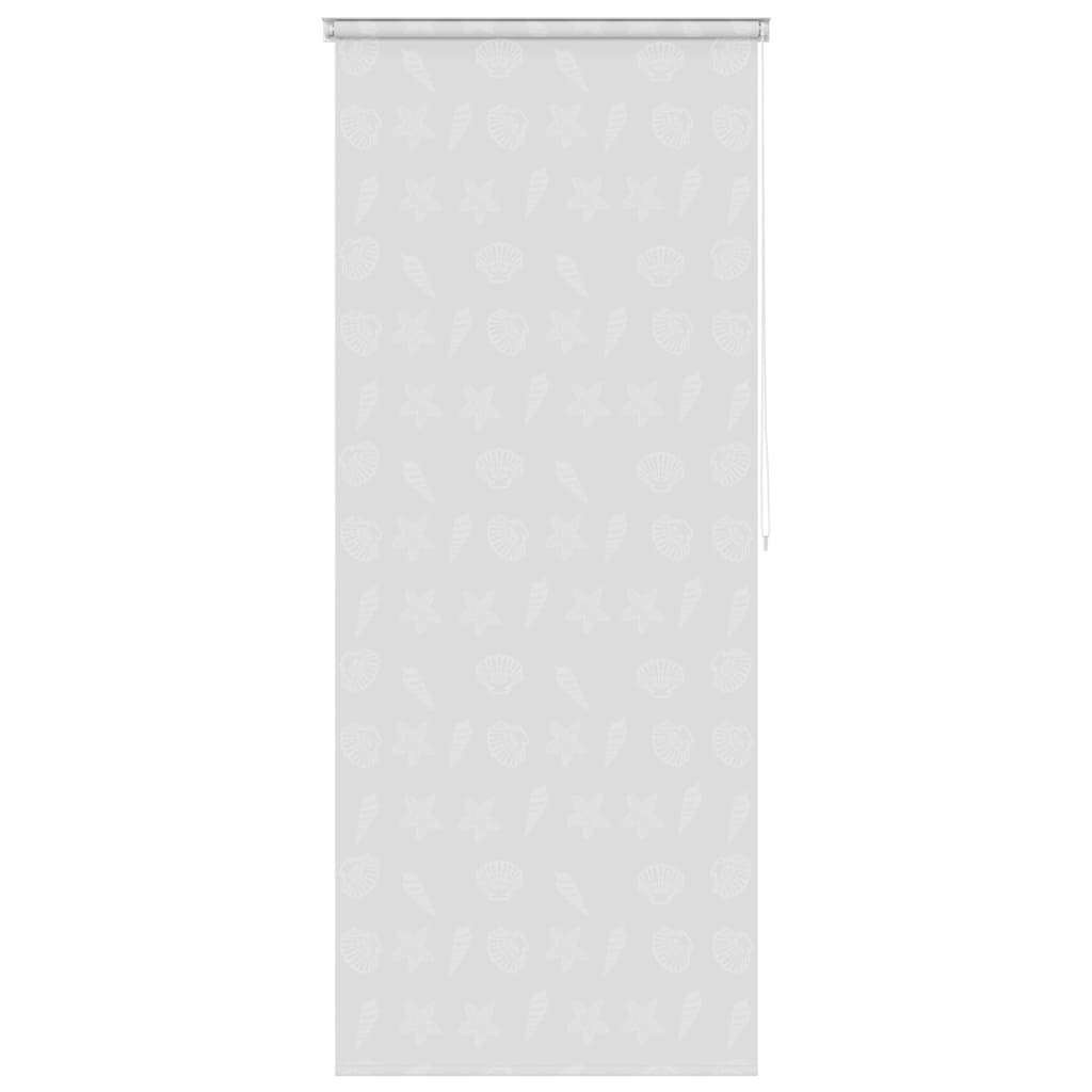 vidaXL Roletă perdea de duș 80x240 cm Model stea de mare vidaXL Roletă perdea de duș 80x240 cm Model stea de mare