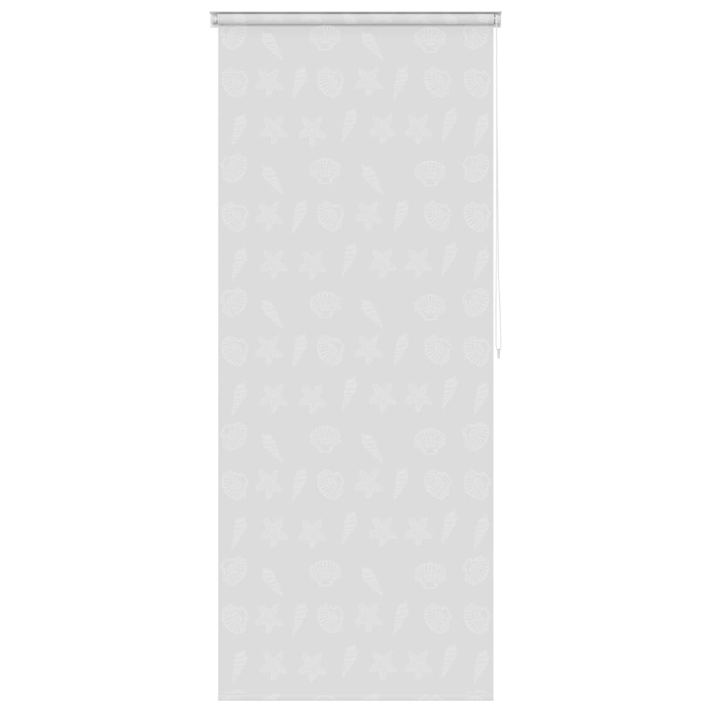 vidaXL Roletă perdea de duș 100x240 cm Model stea de mare vidaXL Roletă perdea de duș 100x240 cm Model stea de mare