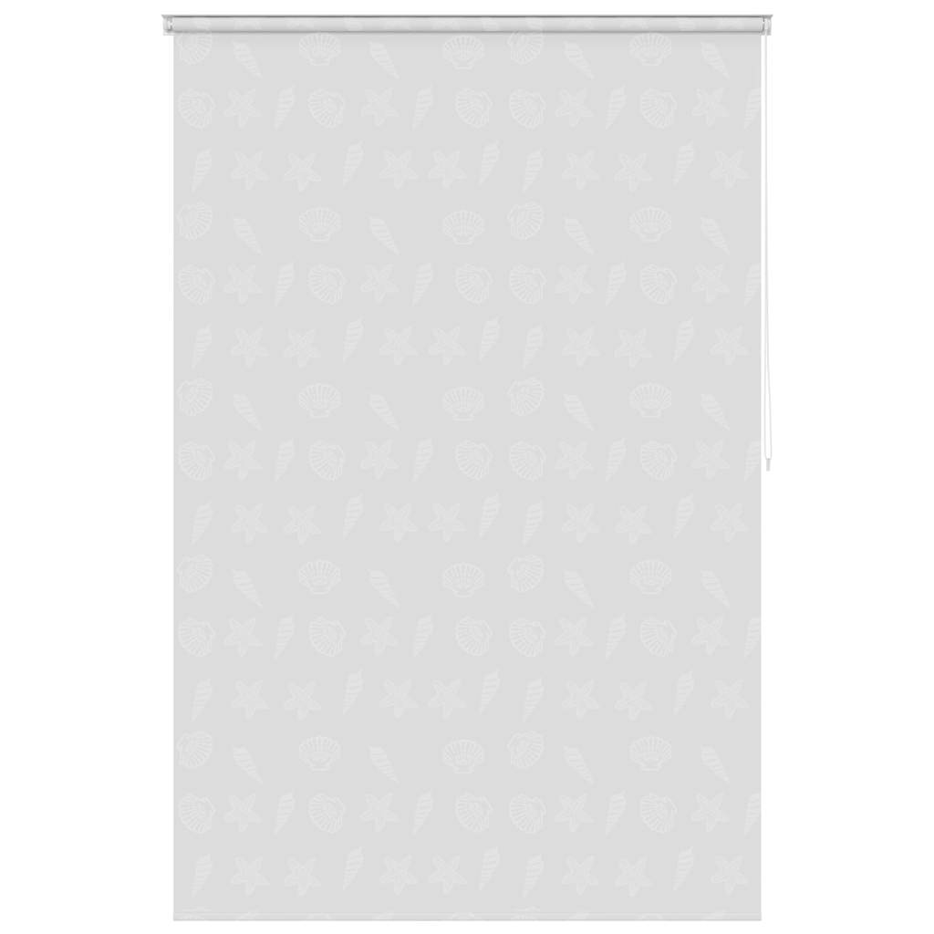 vidaXL Roletă perdea de duș 140x240 cm Model stea de mare vidaXL Roletă perdea de duș 140x240 cm Model stea de mare
