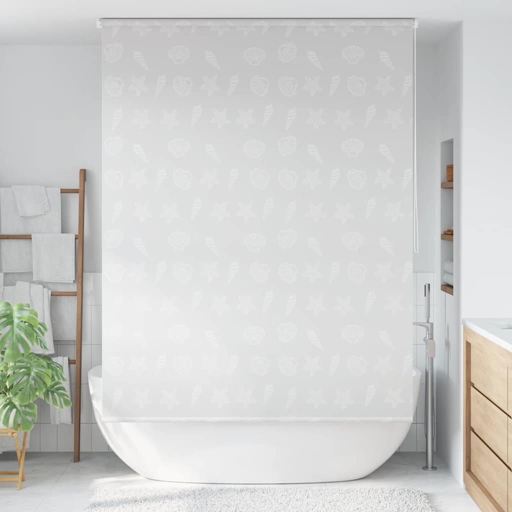 vidaXL Jaluzea roletă de duș, model stele de mare, 160x240 cm vidaXL Jaluzea roletă de duș, model stele de mare, 160x240 cm