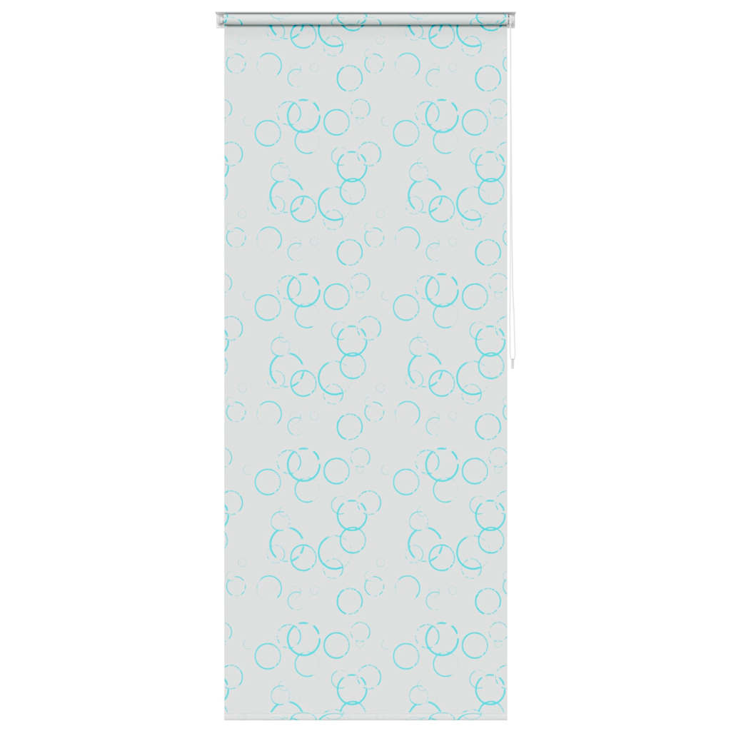 vidaXL Roletă perdea de duș 100x240 cm Model bule vidaXL Roletă perdea de duș 100x240 cm Model bule