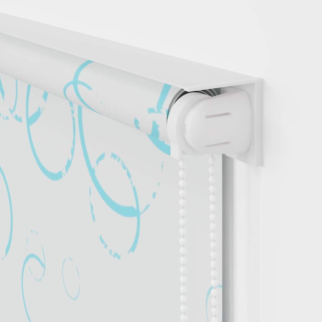 vidaXL Roletă perdea de duș 100x240 cm Model bule vidaXL Roletă perdea de duș 100x240 cm Model bule