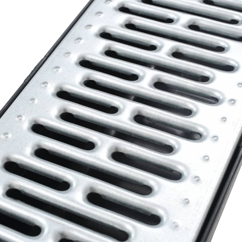 vidaXL Canale de drenaj 6 buc. Oțel galvanizat 6 m vidaXL Canale de drenaj 6 buc. Oțel galvanizat 6 m