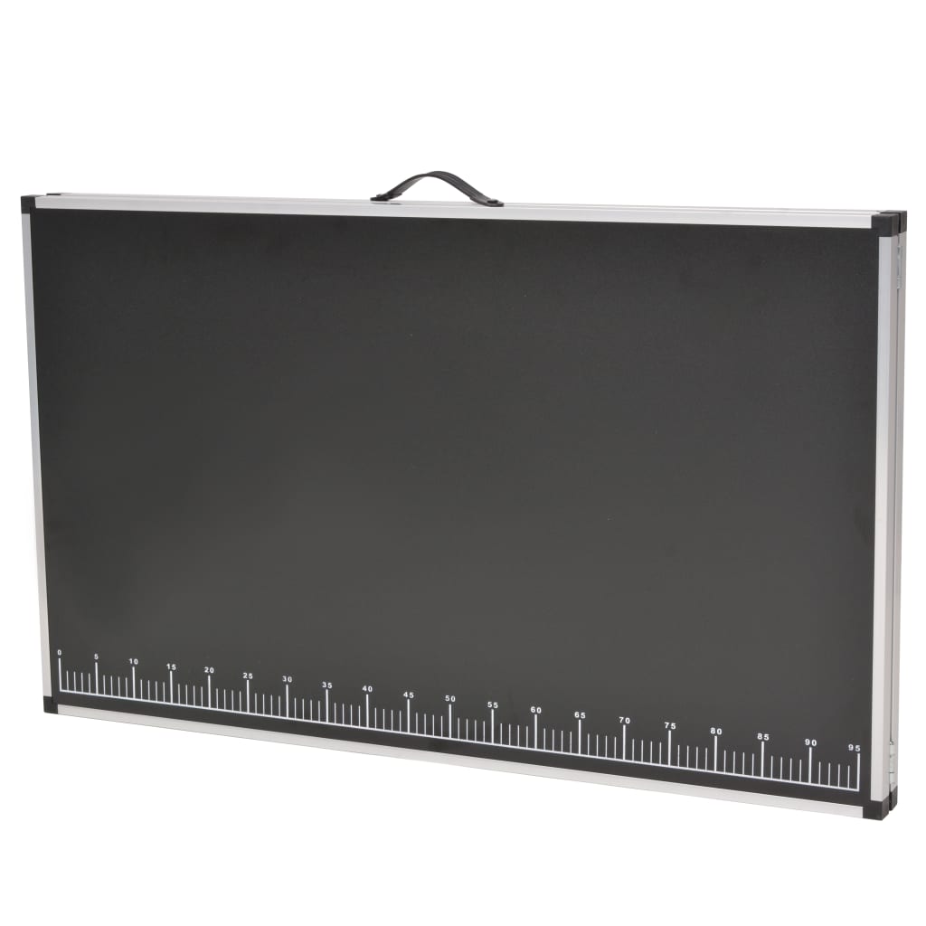 vidaXL Masă de lipire pliabilă, 200 x 60 x 78 cm, MDF și aluminiu vidaXL Masă de lipire pliabilă, 200 x 60 x 78 cm, MDF și aluminiu