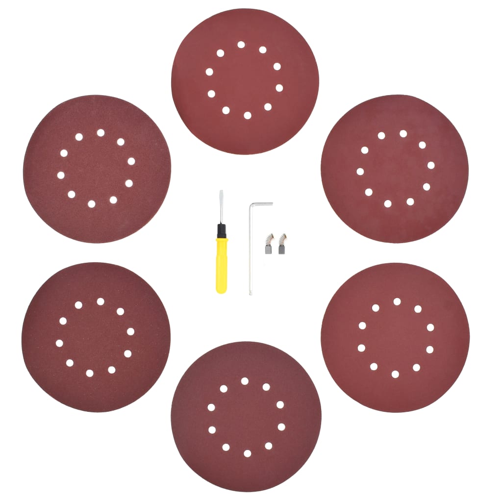 vidaXL Mașină de șlefuit rigips cu funcție de aspirare, 750 W