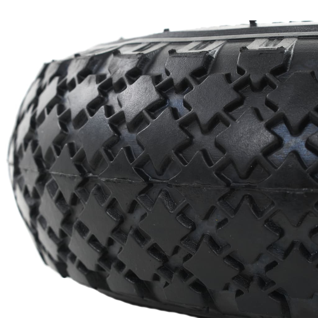 vidaXL Roți cărucior industrial, 2 buc., cauciuc 3.00-4 (245x82) vidaXL Roți cărucior industrial, 2 buc., cauciuc 3.00-4 (245x82)