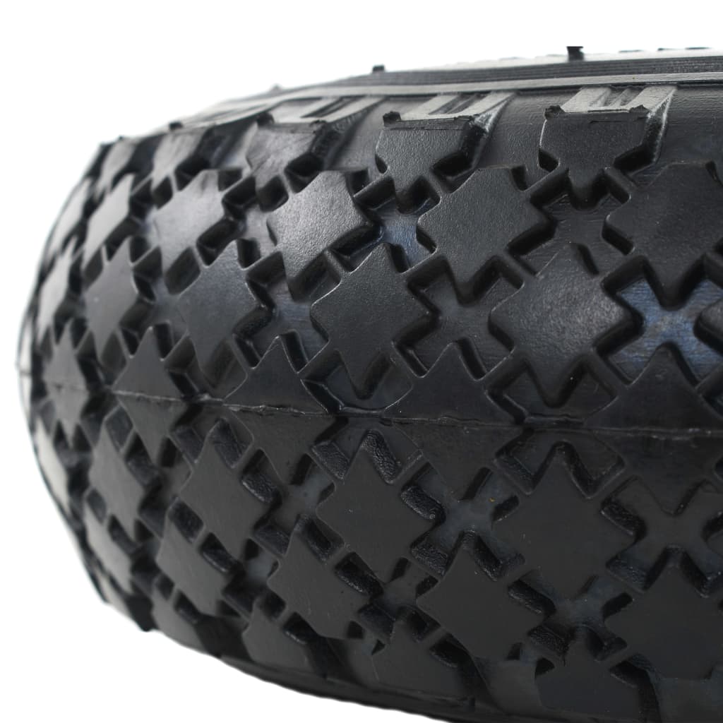 vidaXL Roți cărucior industrial, 4 buc., cauciuc 3.00-4 (245x82) vidaXL Roți cărucior industrial, 4 buc., cauciuc 3.00-4 (245x82)