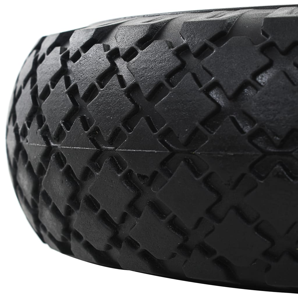 vidaXL Roți cărucior industrial, 2 buc, PU 3.00-4 (260 x 85) vidaXL Roți cărucior industrial, 2 buc, PU 3.00-4 (260 x 85)