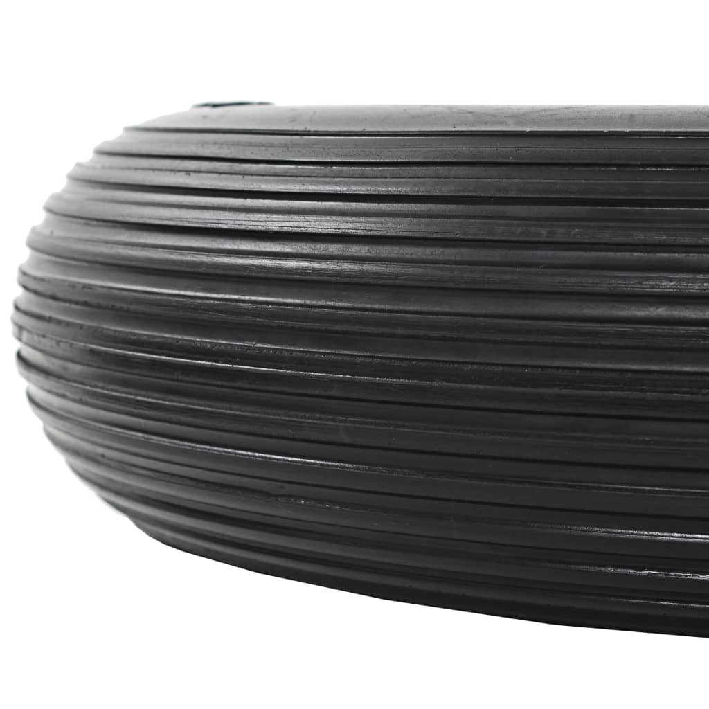 vidaXL Roată de roabă cu osie, 4.00-8, PU solid, 390 mm vidaXL Roată de roabă cu osie, 4.00-8, PU solid, 390 mm