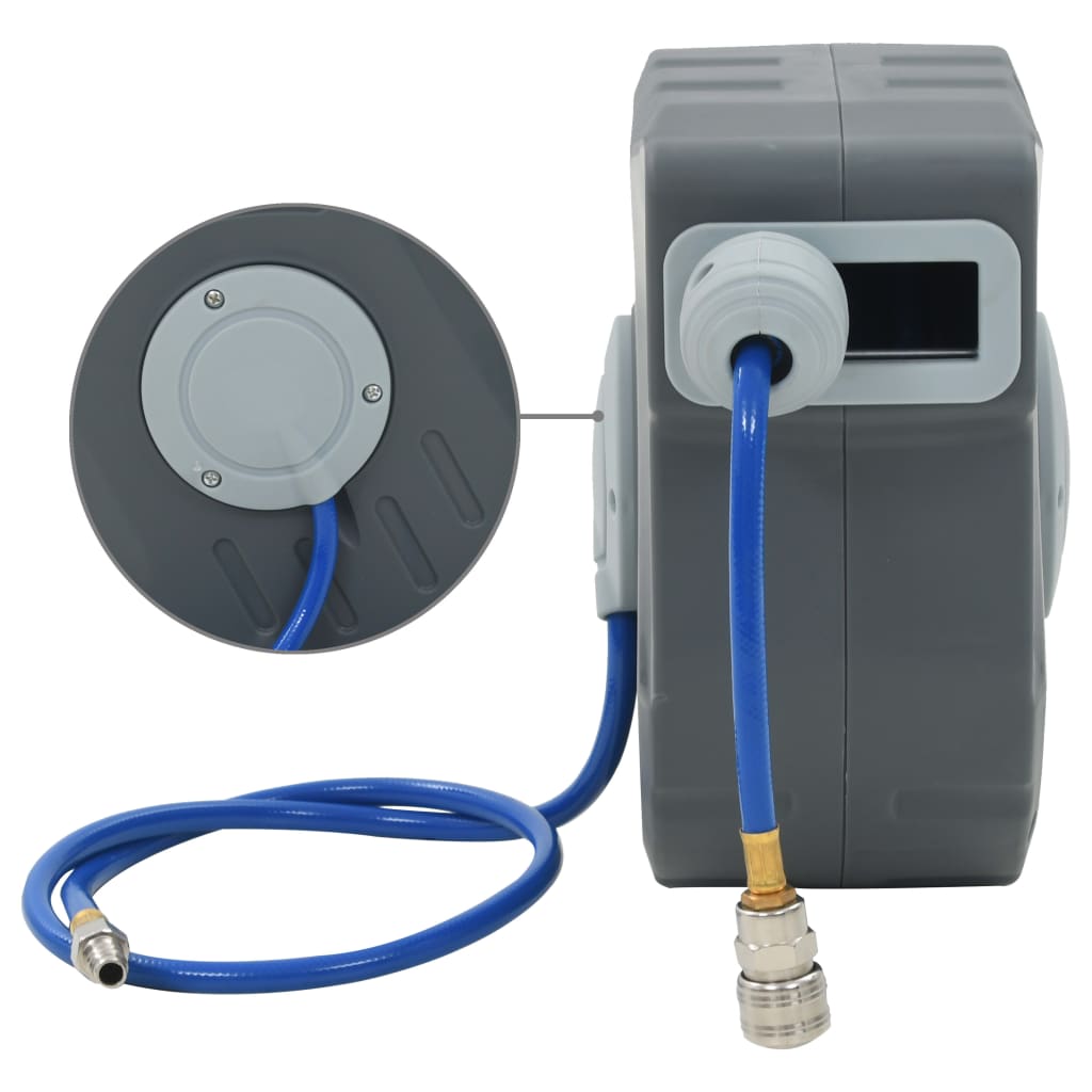 vidaXL Rolă automată cu furtun de aer 3/8", 12 m vidaXL Rolă automată cu furtun de aer 3/8", 12 m