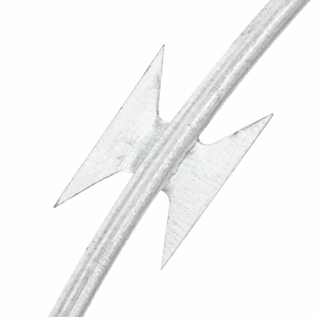 vidaXL Concertina Sârmă ghimpată NATO, oțel galvanizat, 300 m vidaXL Concertina Sârmă ghimpată NATO, oțel galvanizat, 300 m
