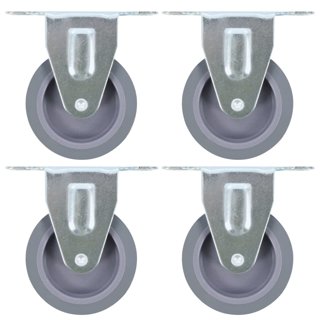 vidaXL Roți fixe, 4 buc., 75 mm vidaXL Roți fixe, 4 buc., 75 mm