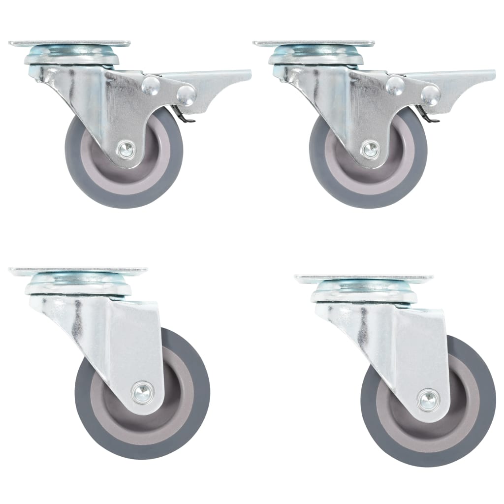 vidaXL Roți pivotante, 4 buc., 50 mm vidaXL Roți pivotante, 4 buc., 50 mm