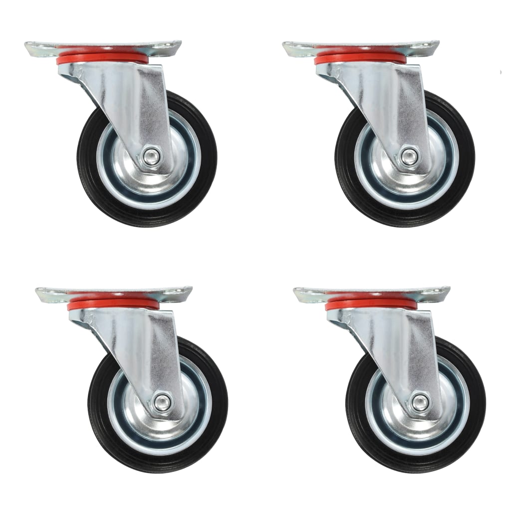 vidaXL Roți pivotante, 4 buc., 75 mm vidaXL Roți pivotante, 4 buc., 75 mm