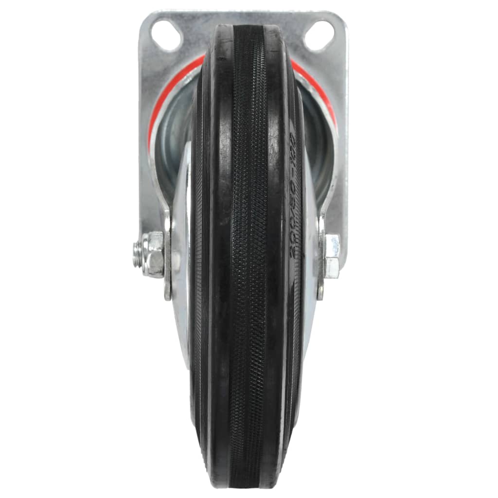 vidaXL Roți pivotante, 4 buc., 200 mm vidaXL Roți pivotante, 4 buc., 200 mm