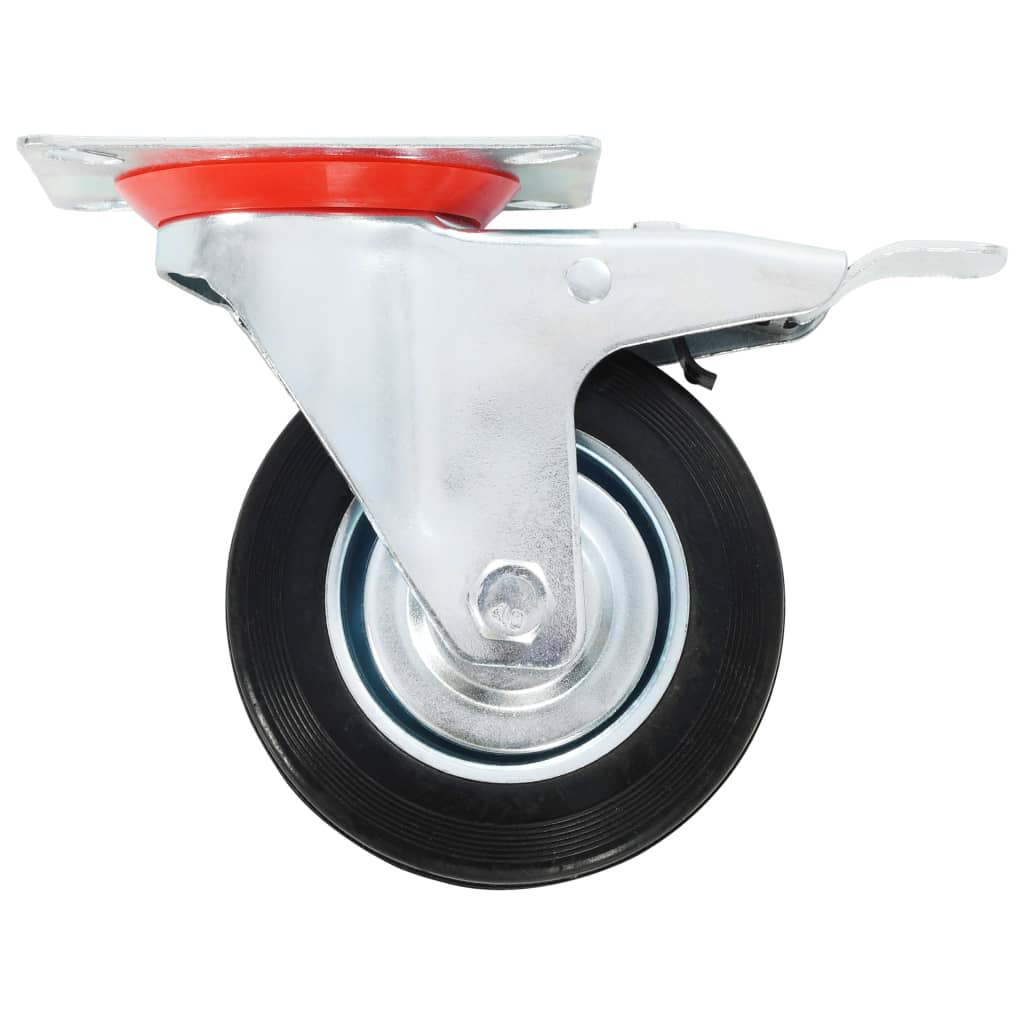 vidaXL Roți pivotante, 4 buc., 100 mm vidaXL Roți pivotante, 4 buc., 100 mm