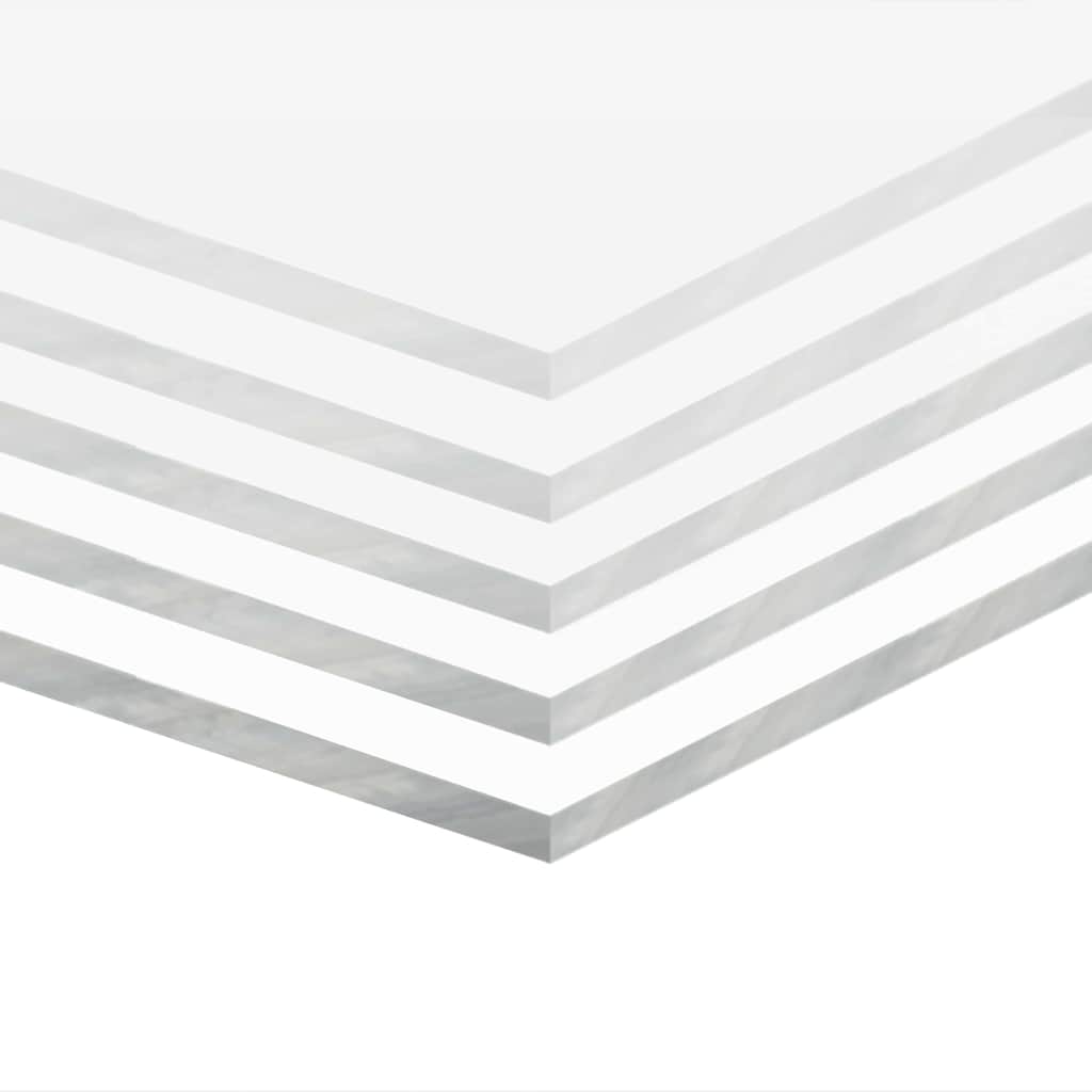 vidaXL Folie de Sticlă Acrilică 5 pcs Transparent 40 x 60 cm Acril vidaXL Folie de Sticlă Acrilică 5 pcs Transparent 40 x 60 cm Acril