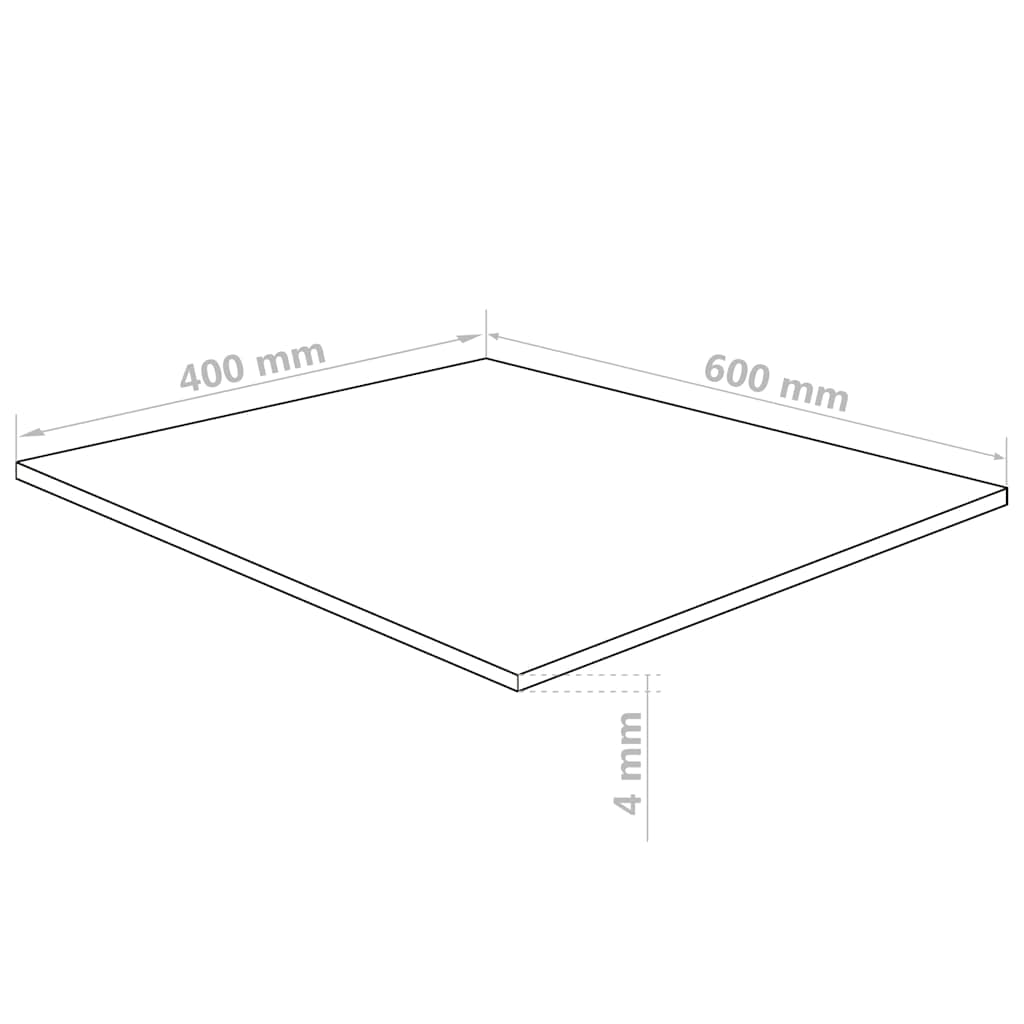 vidaXL Folie de Sticlă Acrilică 5 pcs Transparent 40 x 60 cm Acril vidaXL Folie de Sticlă Acrilică 5 pcs Transparent 40 x 60 cm Acril