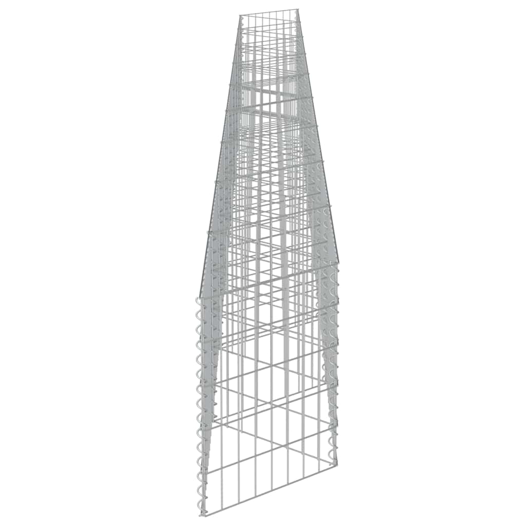 vidaXL Perete gabion, 630 x 30 x 50 cm, oțel galvanizat