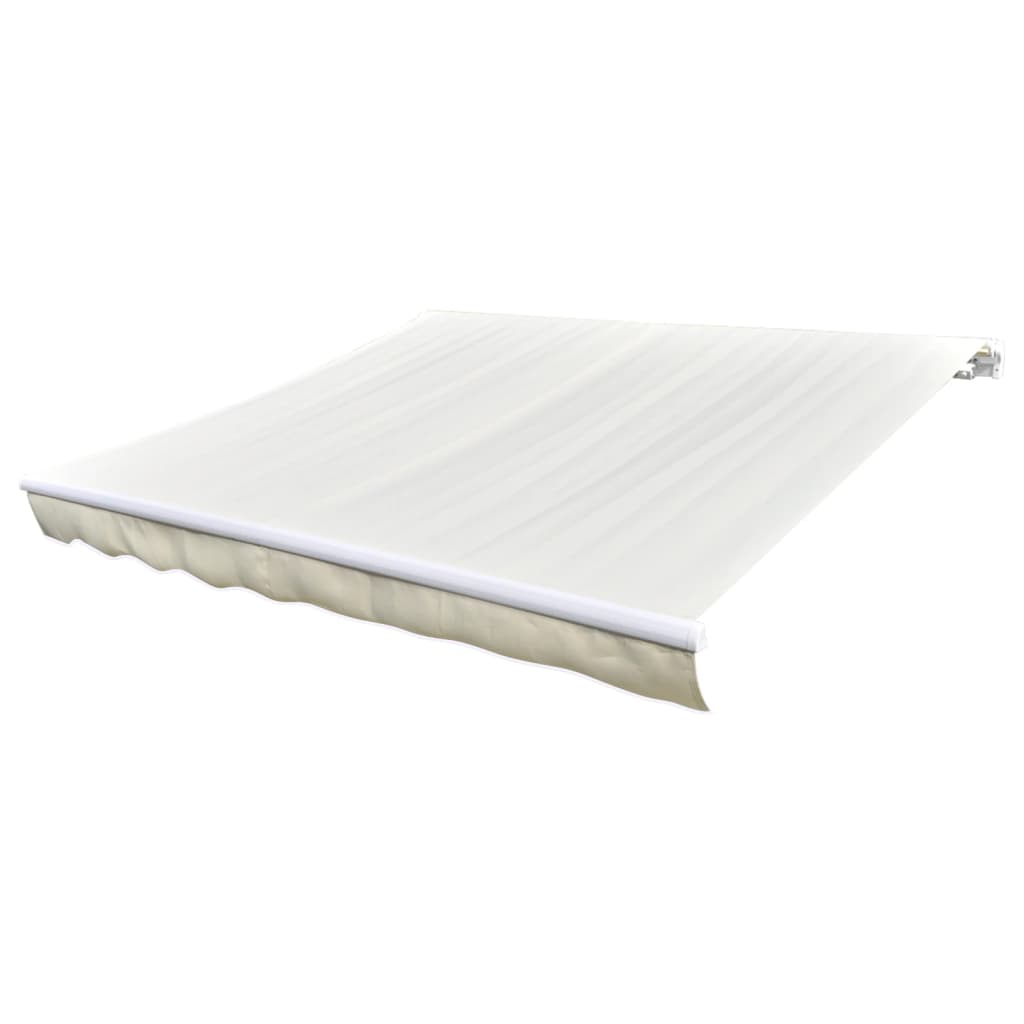 vidaXL Pânză de copertină, crem, 450 x 300 cm vidaXL Pânză de copertină, crem, 450 x 300 cm