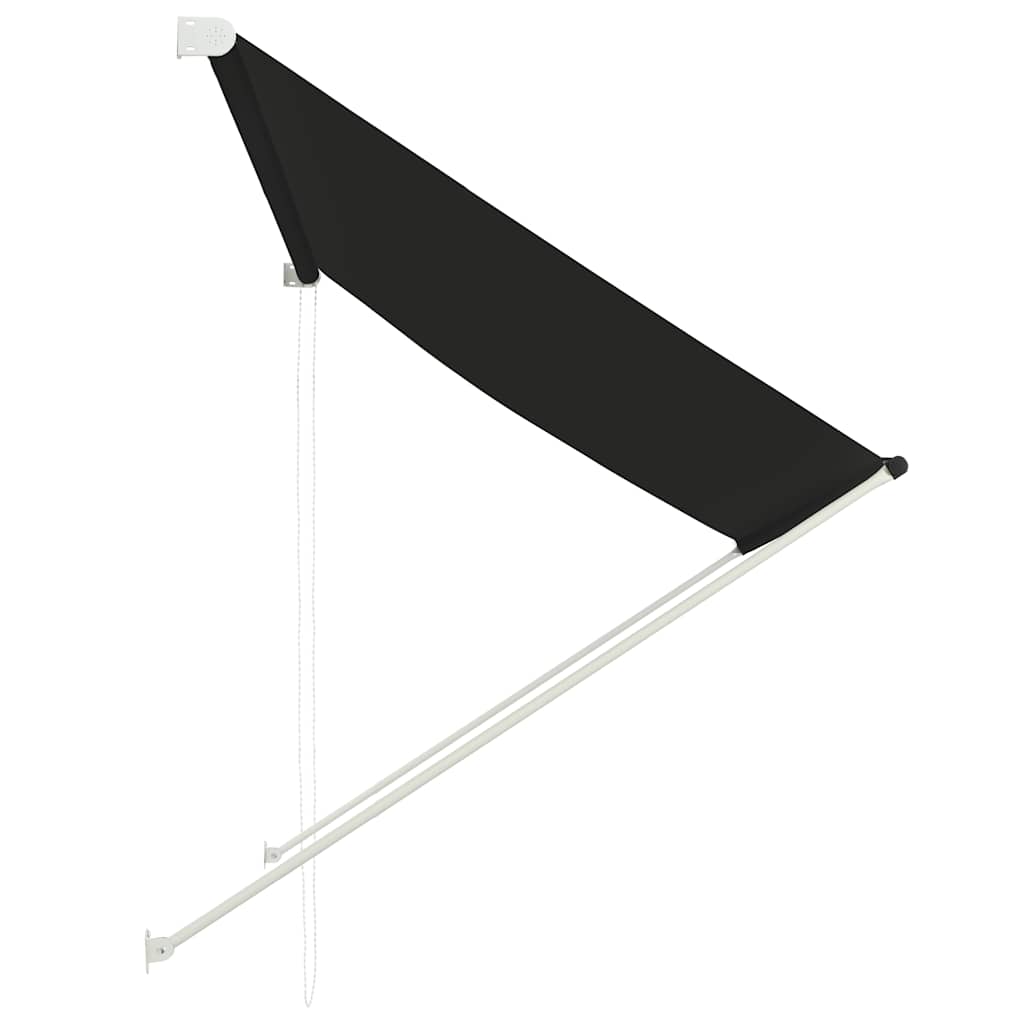 vidaXL Copertină retractabilă, antracit, 200 x 150 cm vidaXL Copertină retractabilă, antracit, 200 x 150 cm