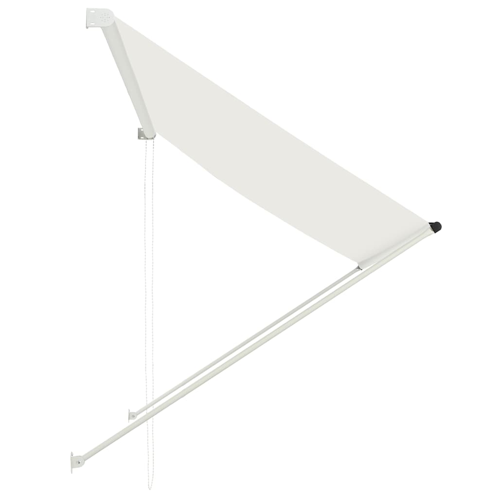 vidaXL Copertină retractabilă, crem, 200 x 150 cm