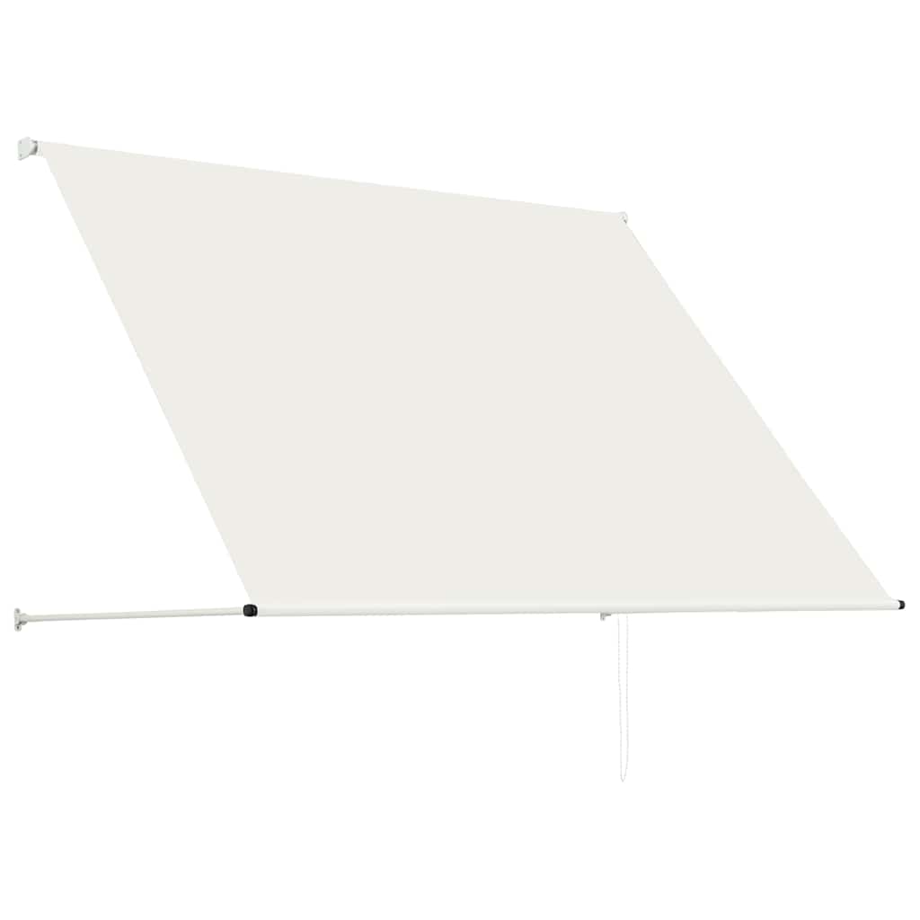 vidaXL Copertină retractabilă, crem, 200 x 150 cm